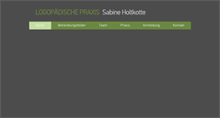 Desktop Screenshot of logopaedie-weyhe.de