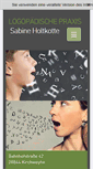 Mobile Screenshot of logopaedie-weyhe.de